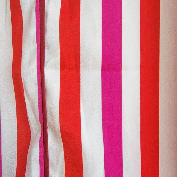 Summersalt The Cloud Nine Striped Long Sleeve Button Up Sleep Shirt Size Small - Picture 5 of 6